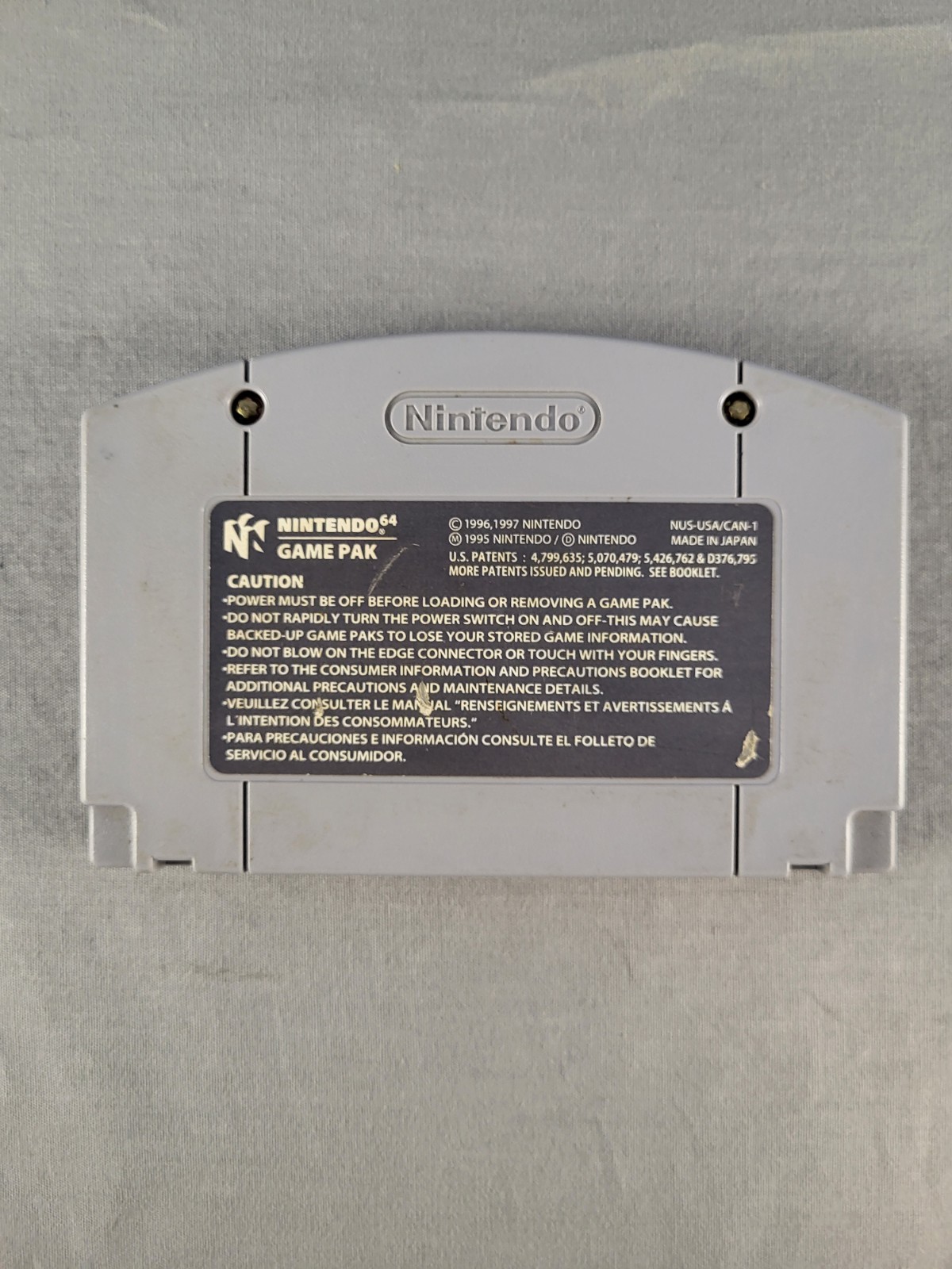 Nightmare Creatures, N64, Loose, Authentic!