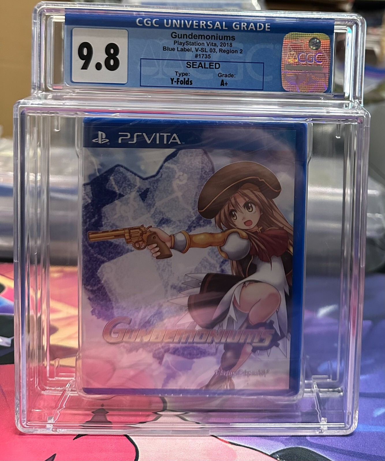 CGC 9.8 A+ Seal Gundemoniums Sony PS Vita Strictly Limited Release 11 new