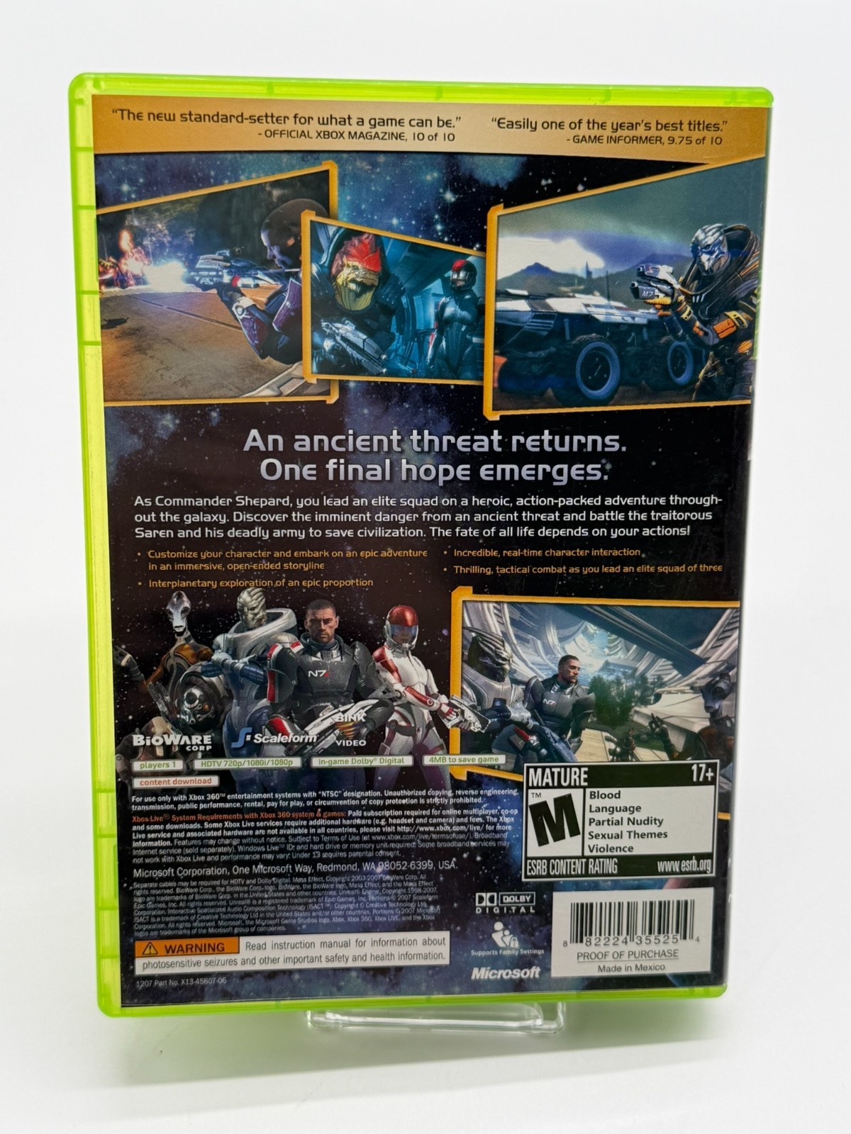 Mass Effect Xbox 360 – Complete