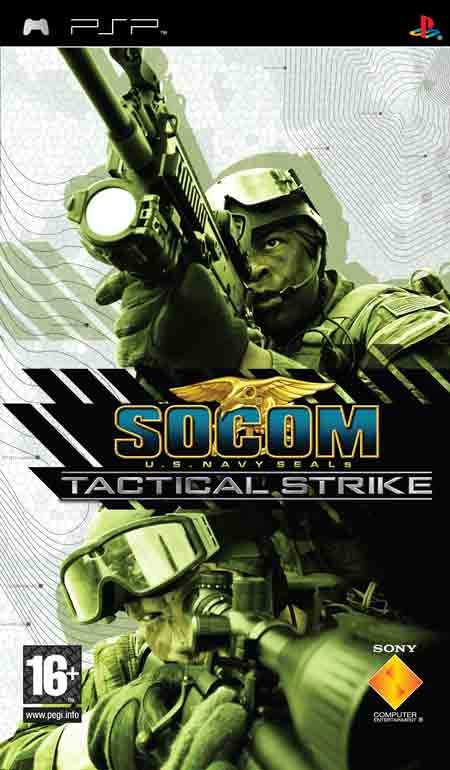 Socom: U.S. Navy Seals Tactical Strike PSP Game