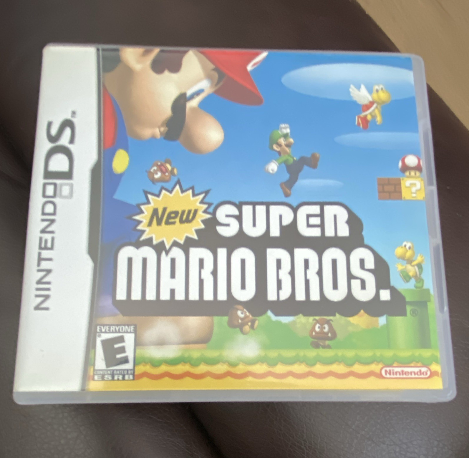Nintendo New Super Mario Bros. Nintendo DS E NTSC-U/C 2006 Case & Manual