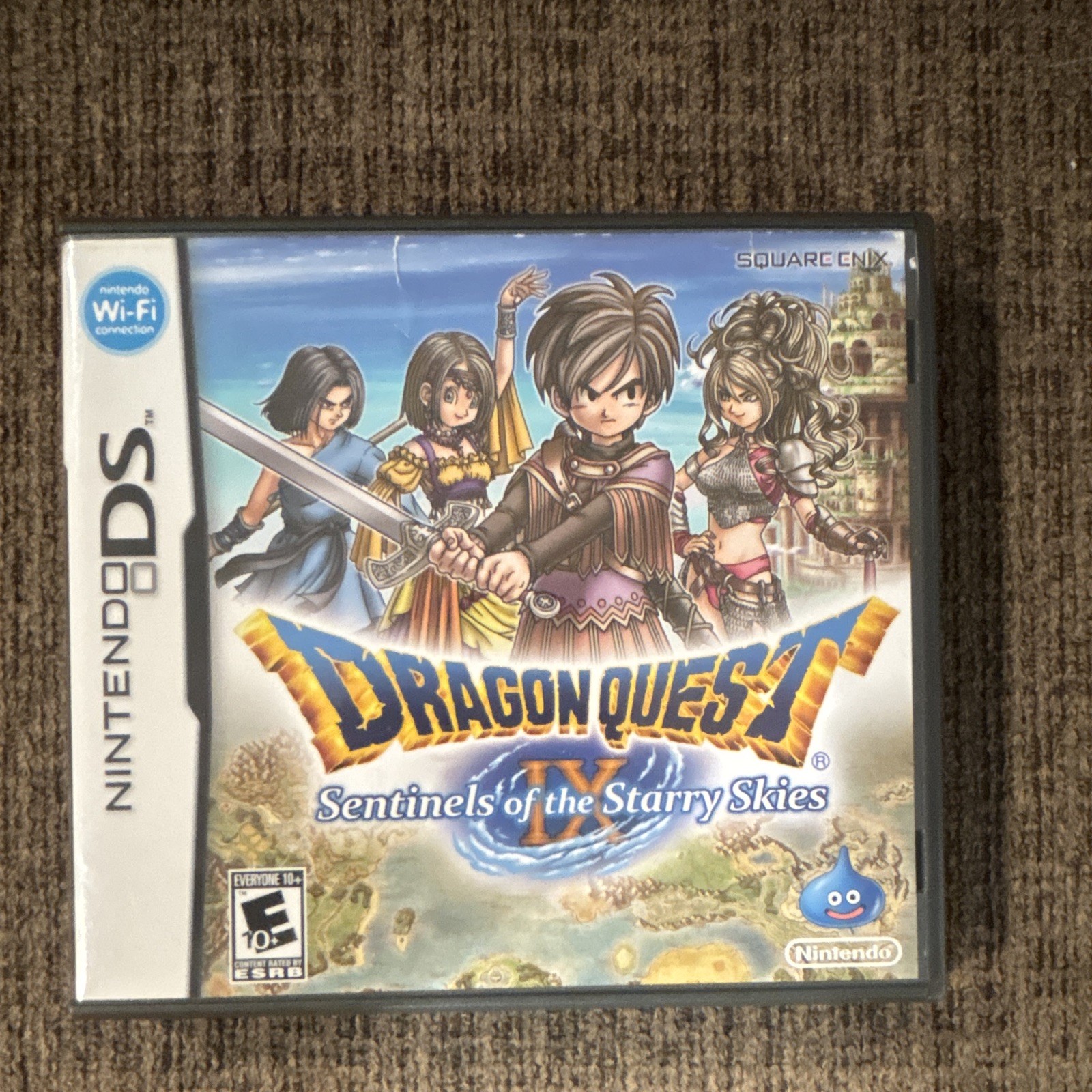 Dragon Quest IX Nintendo DS w/ Manual E10+ NTSC-U/C 2009 JRPG