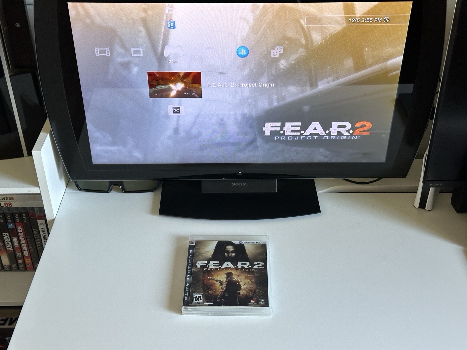F.E.A.R. 2 Project Origin PS3 PlayStation 3 CIB COMPLETE / TESTED
