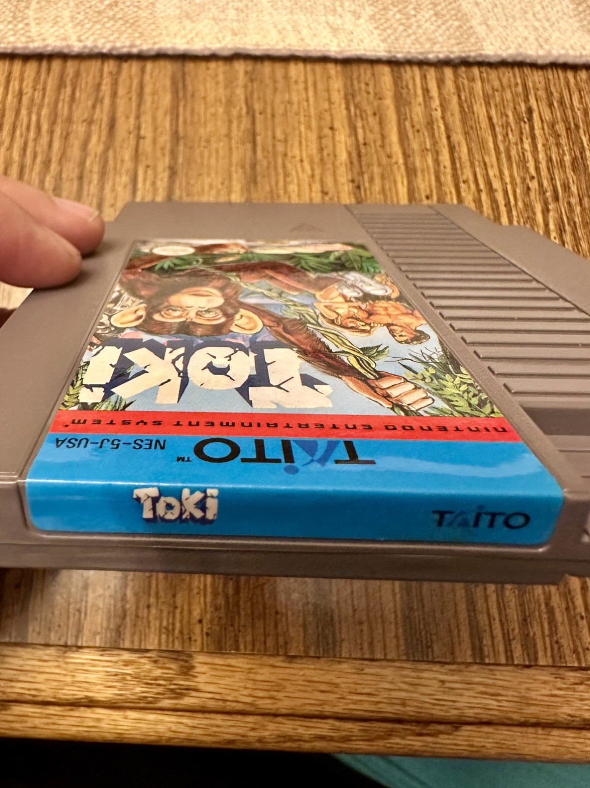 Toki (Nintendo NES 1991) Authentic! Rare!! MINT!!