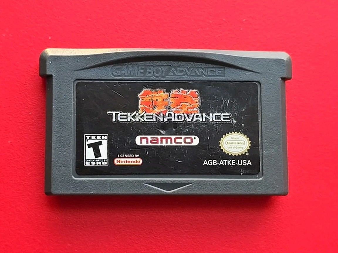 Tekken Advance Game Boy Nintendo GBA Arcade Fighting Martial Arts 90s Authentic