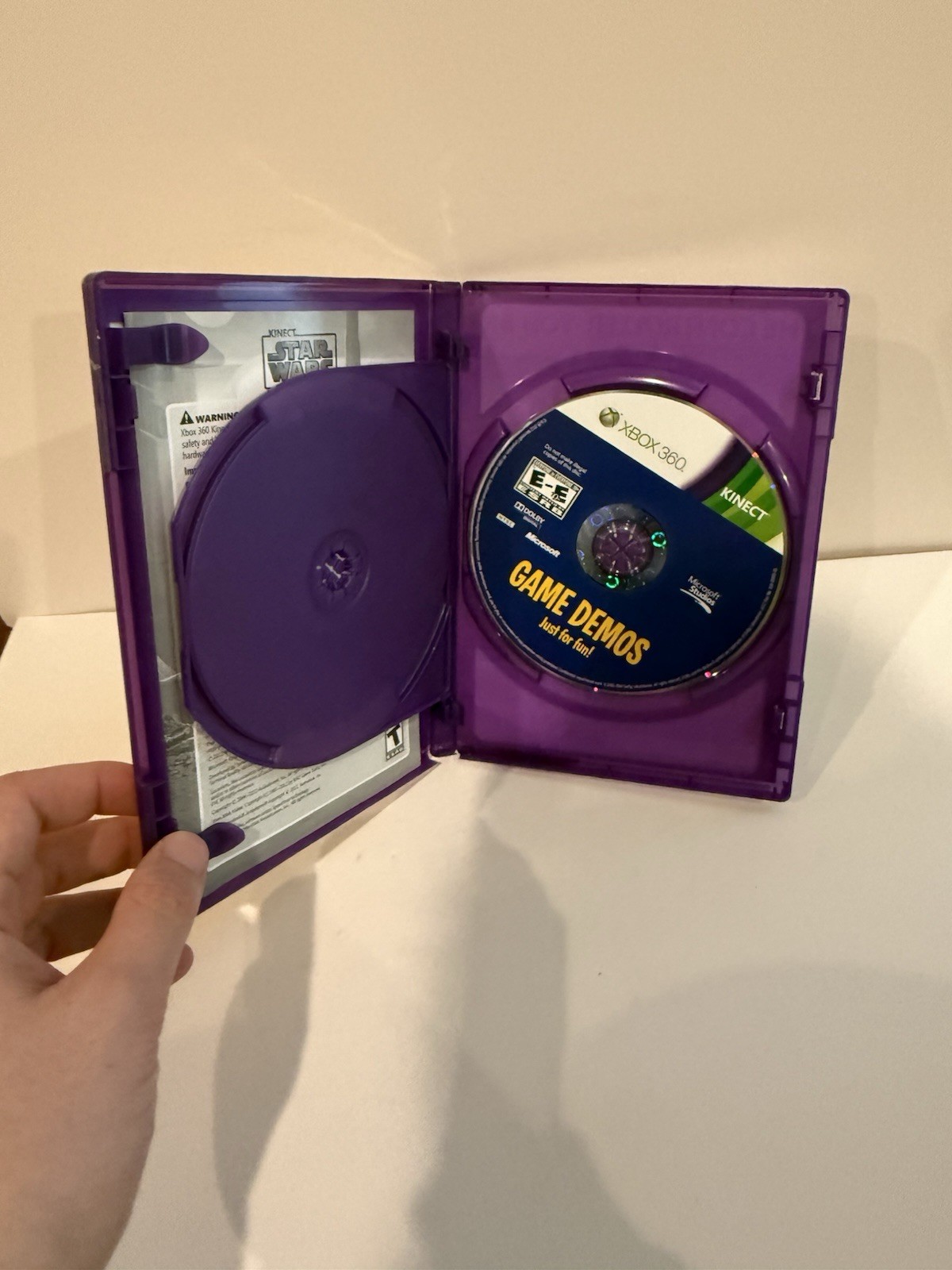 Kinect Star Wars (Microsoft Xbox 360, 2012) – CIB w/ Game Demo Disc – Tested