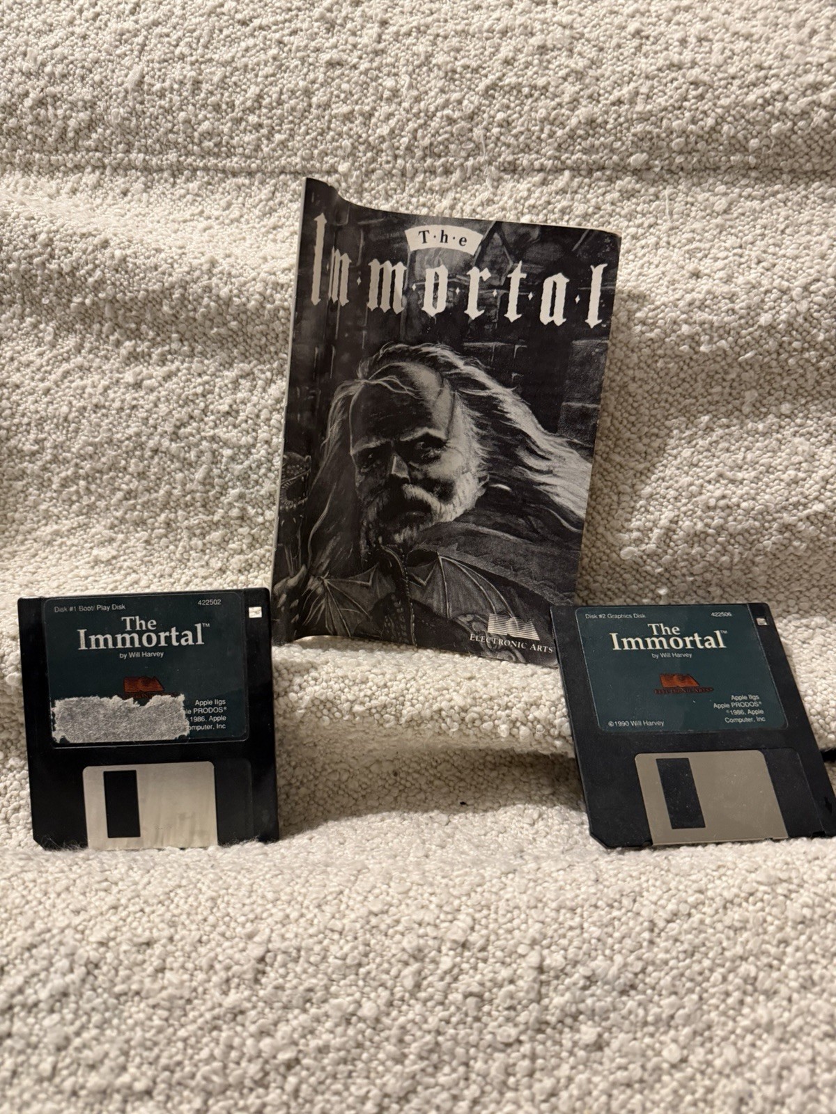 The Immortal Apple IIgs Game and Manual