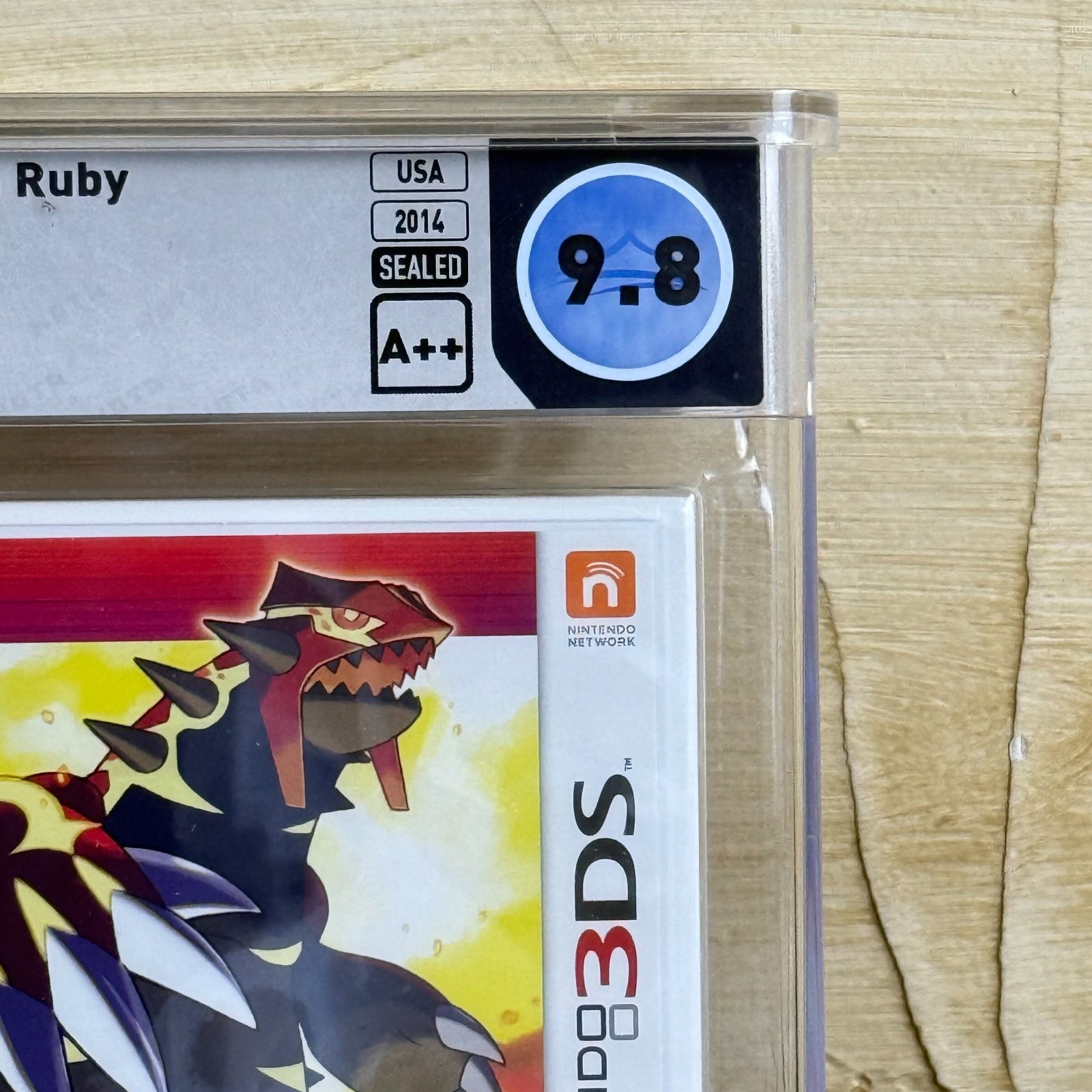 Pokémon Omega Ruby – WATA 9.8 A++ – Sealed 3DS – Investment Grade