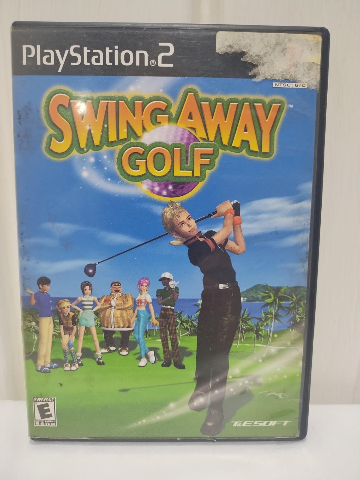 PS2 Game PlayStation Swing Away Golf Complete With Manual Blue Disc