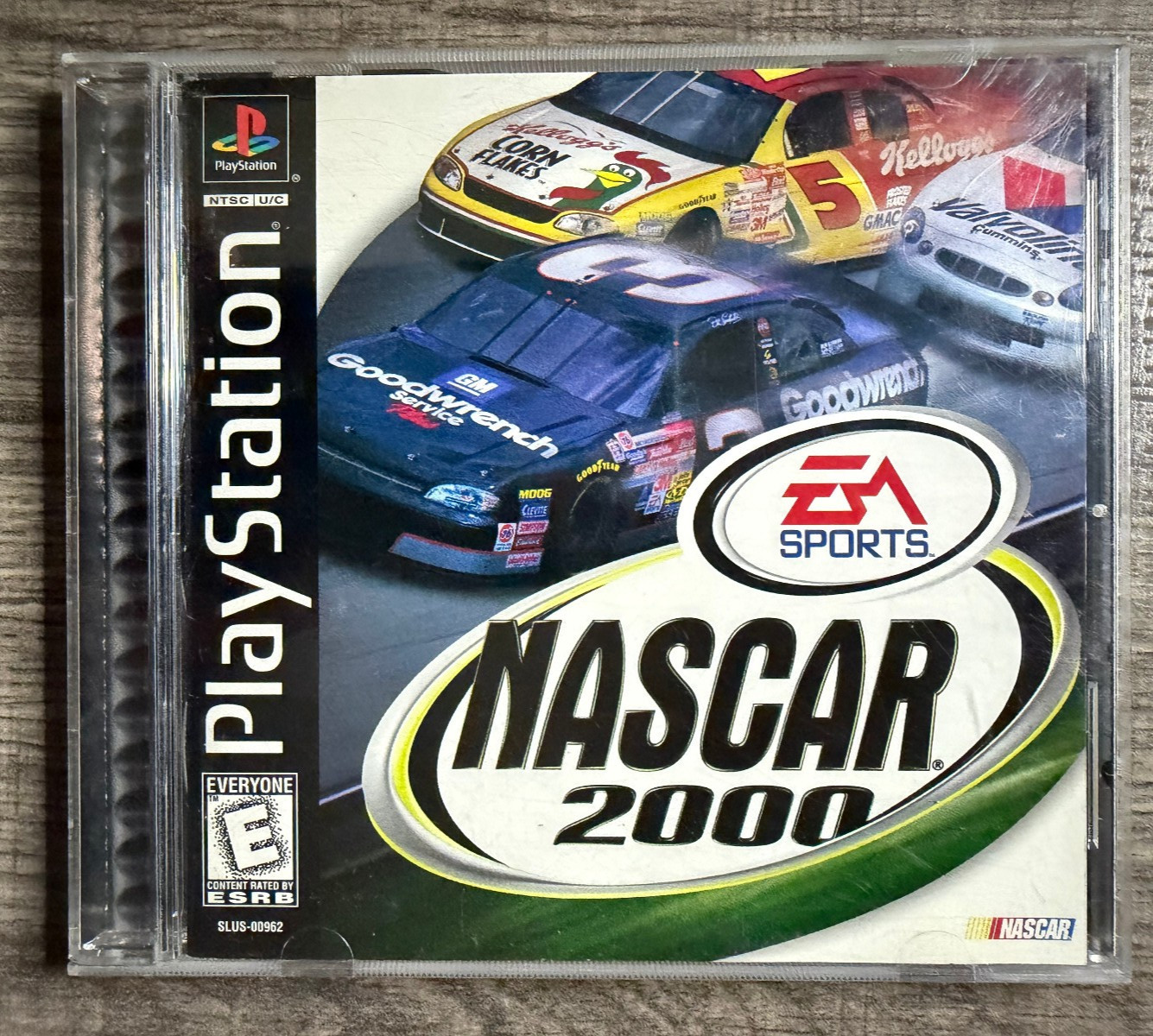 NASCAR 2000 – Sony Playstation 1 PS1 – EA Sports – Acceptable Condition