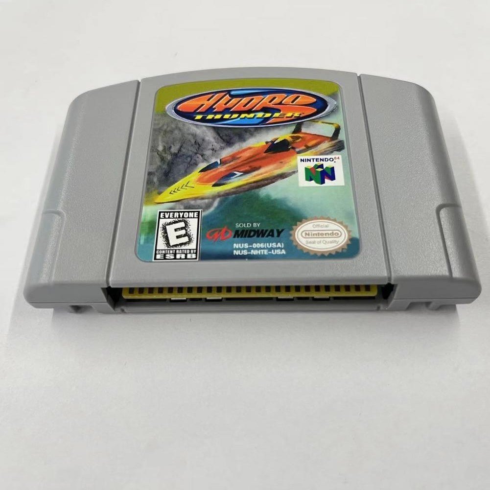Hydro Thunder Nintendo 64(N64) Highly sought after Complete set Vintage GameCard