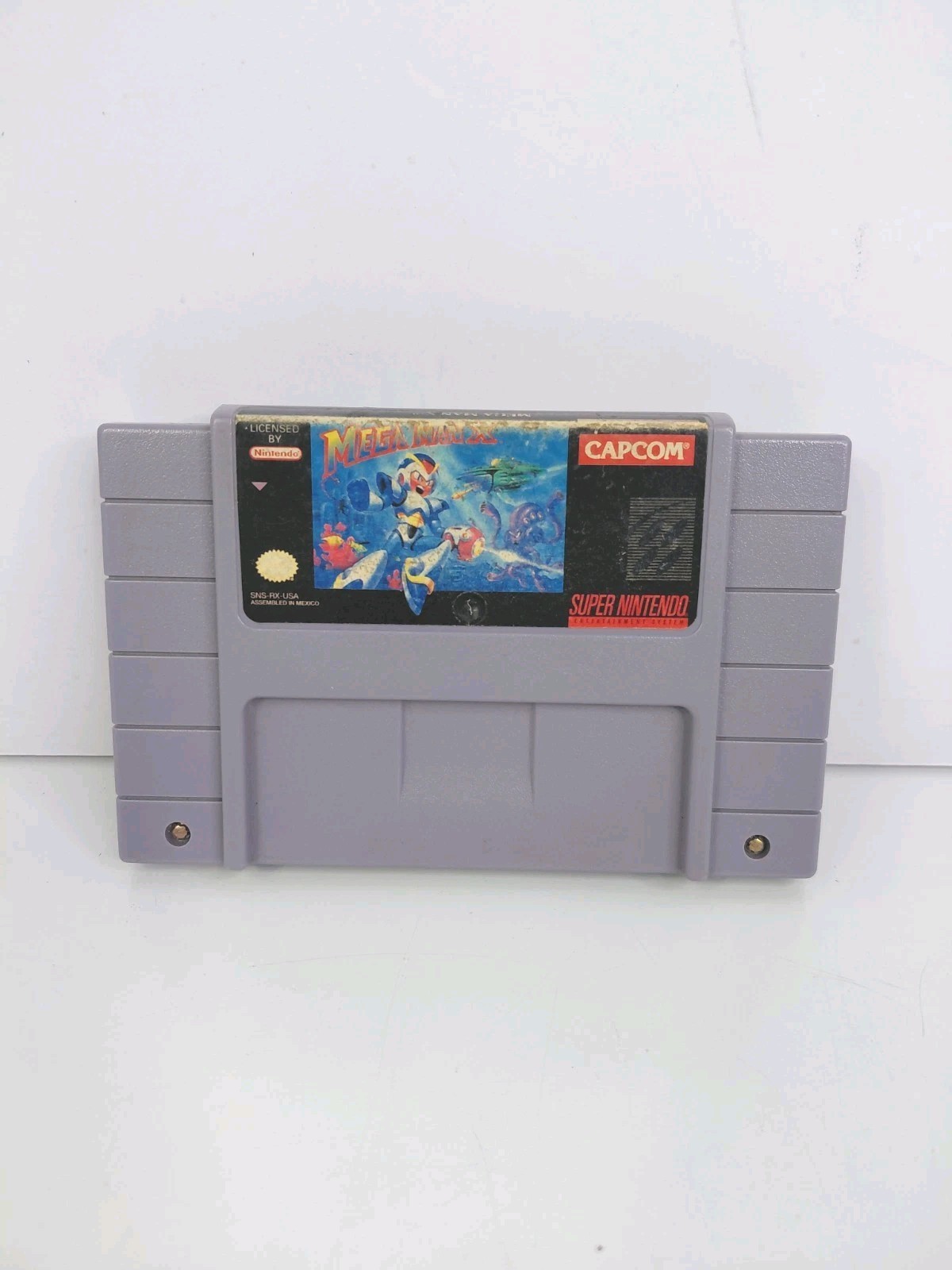 Capcom Mega Man X Action Nintendo SNES NTSC-U/C Megaman X Series