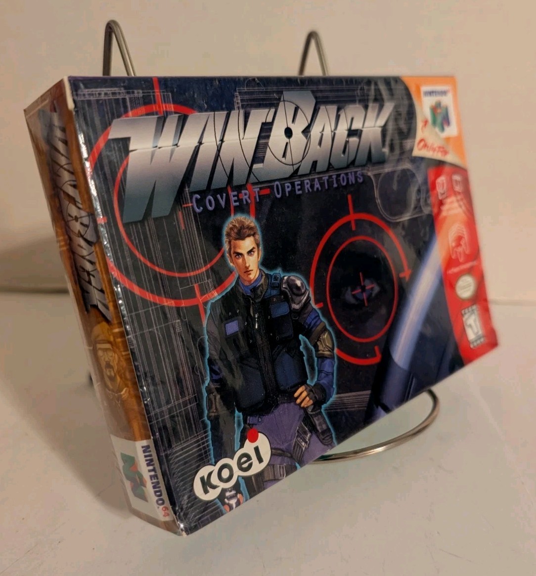 Winback Covert Operations Nintendo Koei N64 Factory SEALED RARE!!