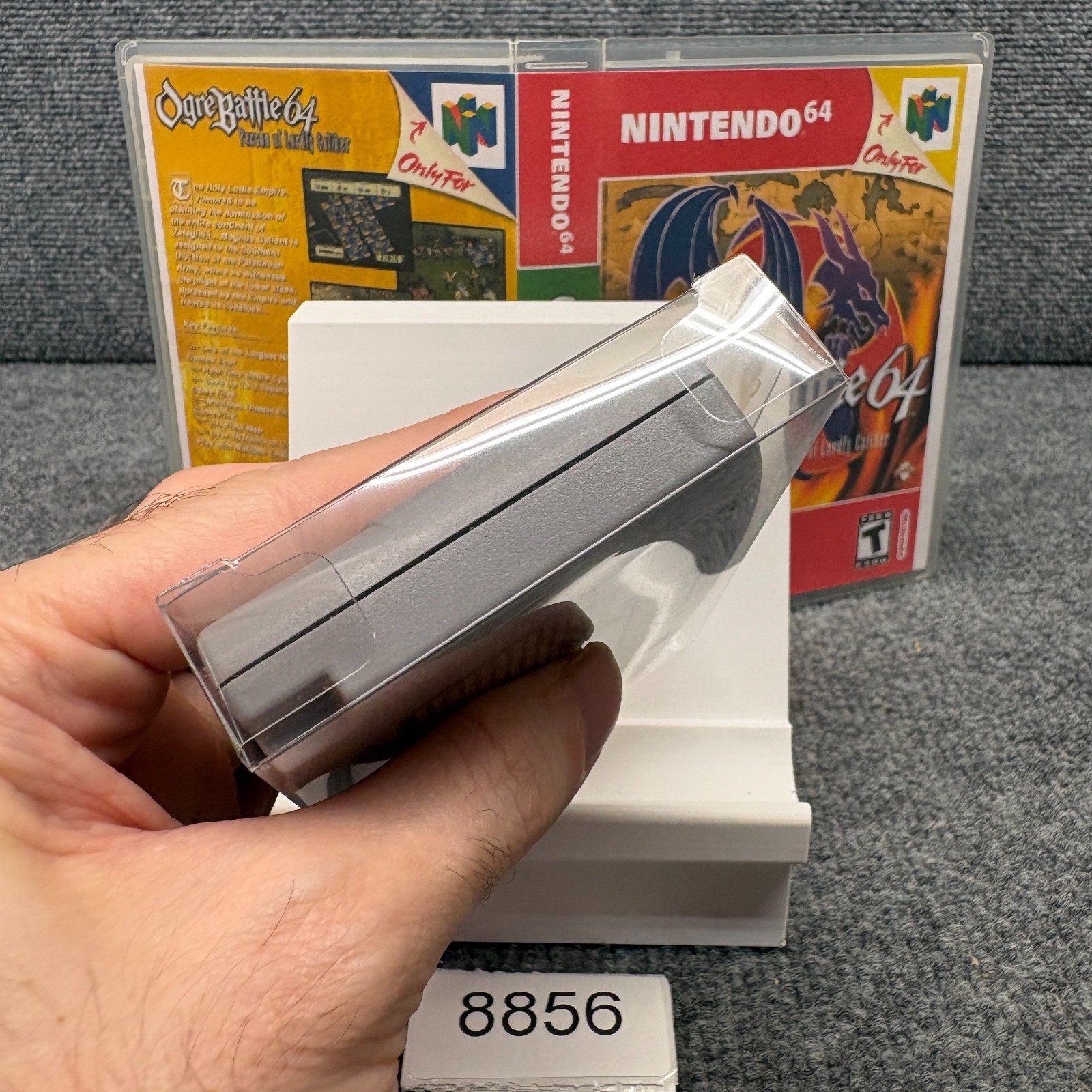 Ogre Battle 64 Person of Lordly Caliber Nintendo 64 Cartridge Case Tested Works