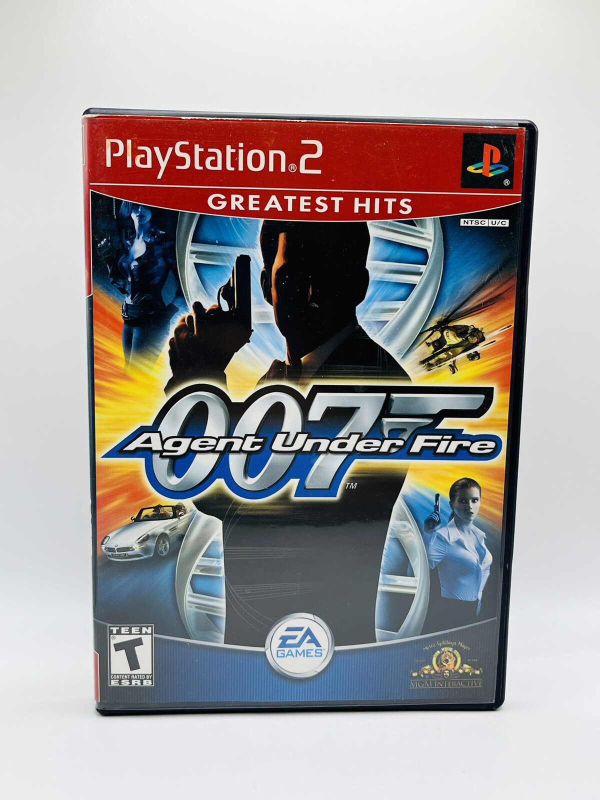 James Bond 007 Agent Under Fire PS2 Game PlayStation 2 W/ Reg Card Sony FPS CIB