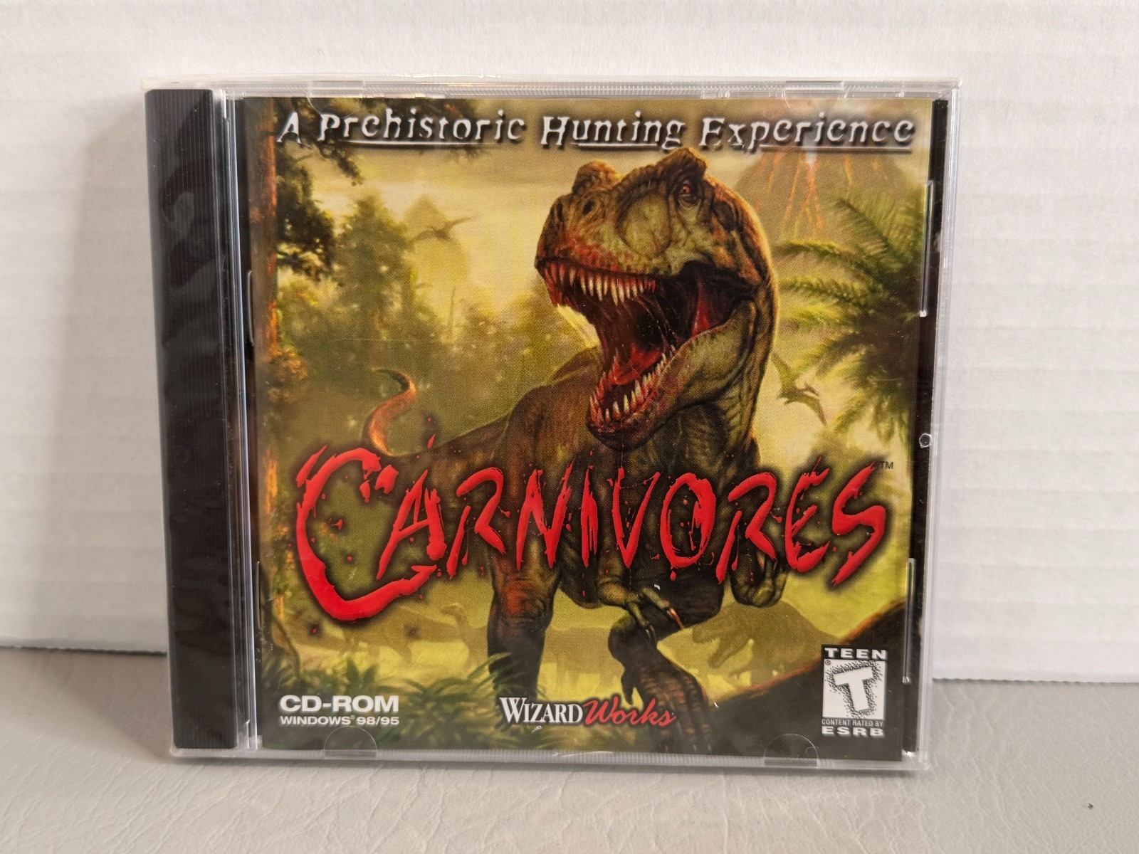 Carnivores PC Prehistoric Hunting Game CD-ROM Windows 98/95 New Sealed