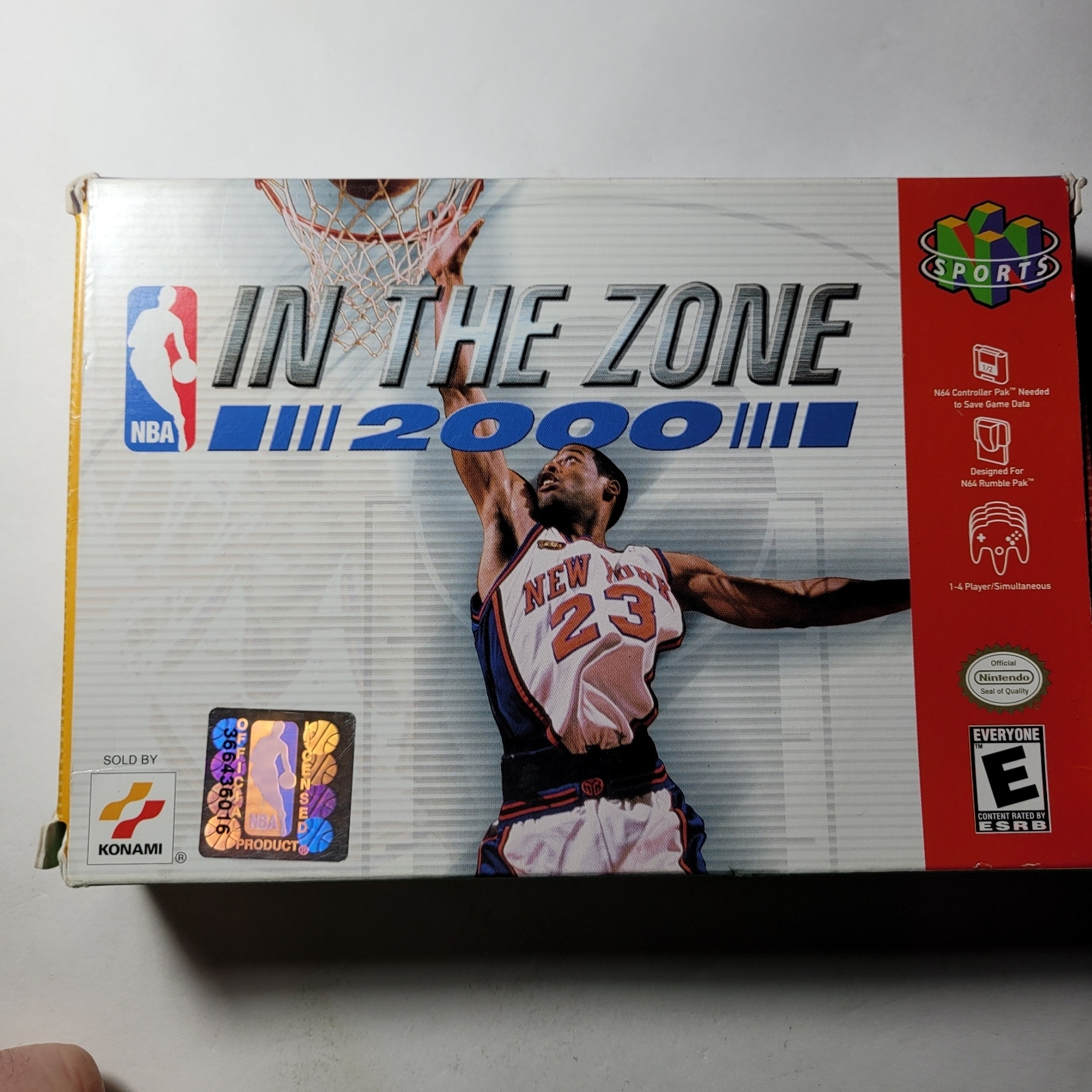 NBA In The Zone 2000 – CIB – Nintendo 64