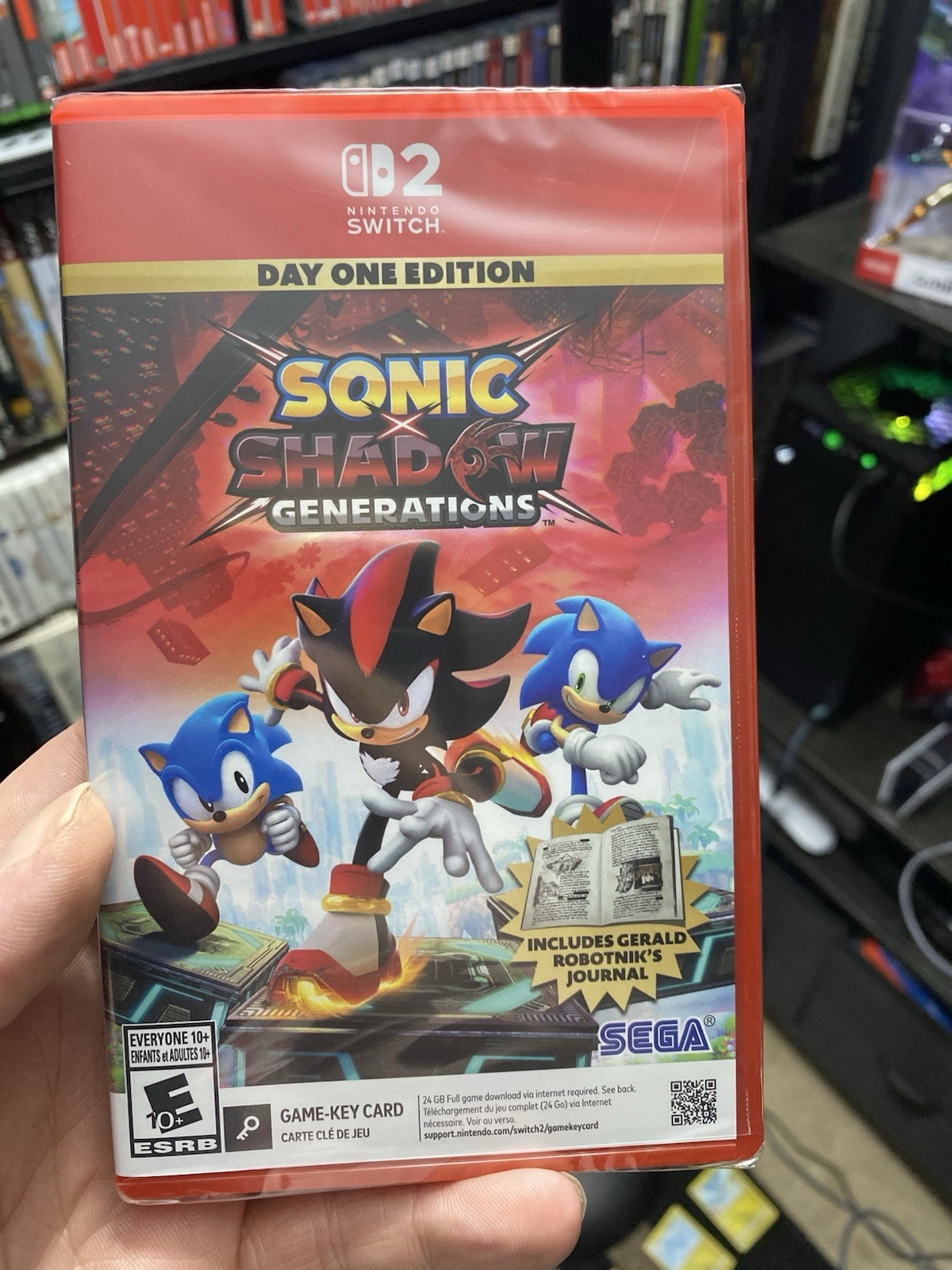 Sonic X Shadow Generations for Nintendo Switch 2 (Game-Key Card) – Nintendo…