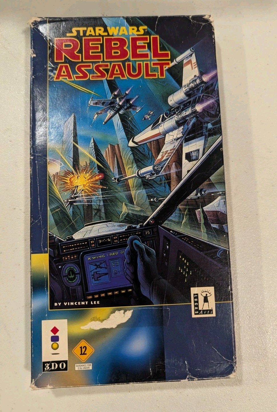 COMPLETE Star Wars REBEL ASSAULT Panasonic 3DO 3D0 Complete CIB Manual LUCASARTS