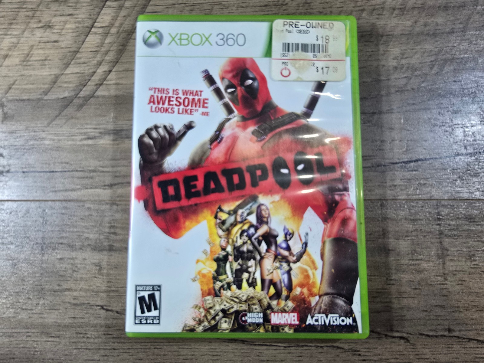 Deadpool (M) – Microsoft Xbox 360 CIB