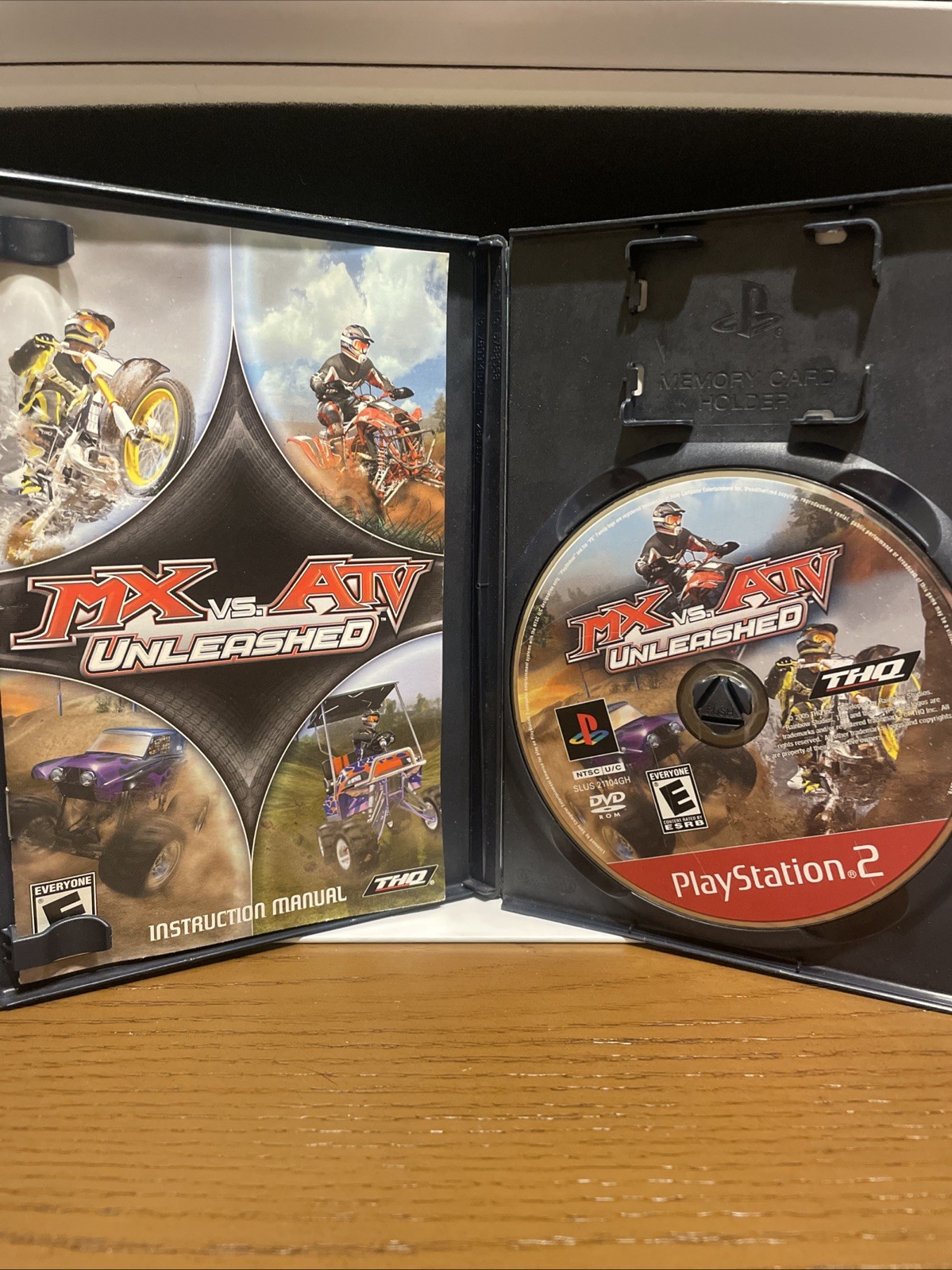 MX vs. ATV Unleashed (PlayStation 2, 2005) Complete CIB
