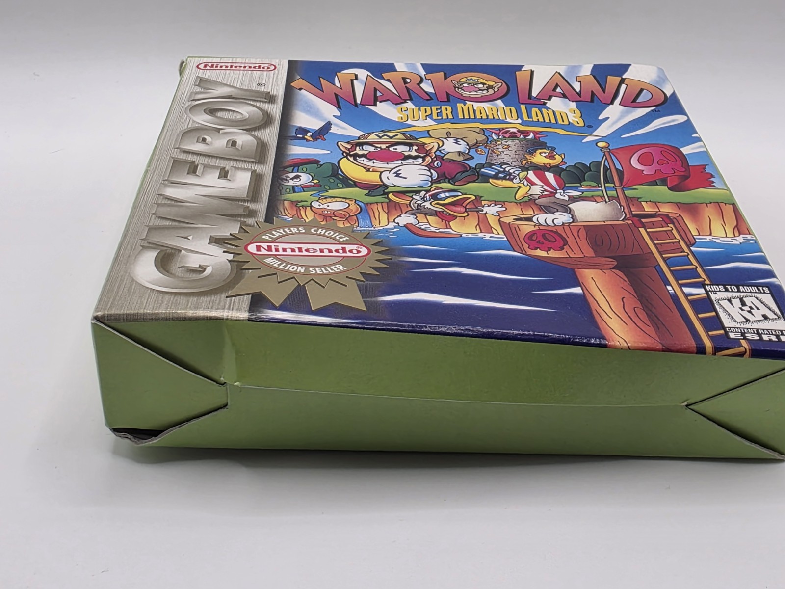 Wario Land Super Mario Land 3 CIB Game Boy Player’s Choice Complete + Poster