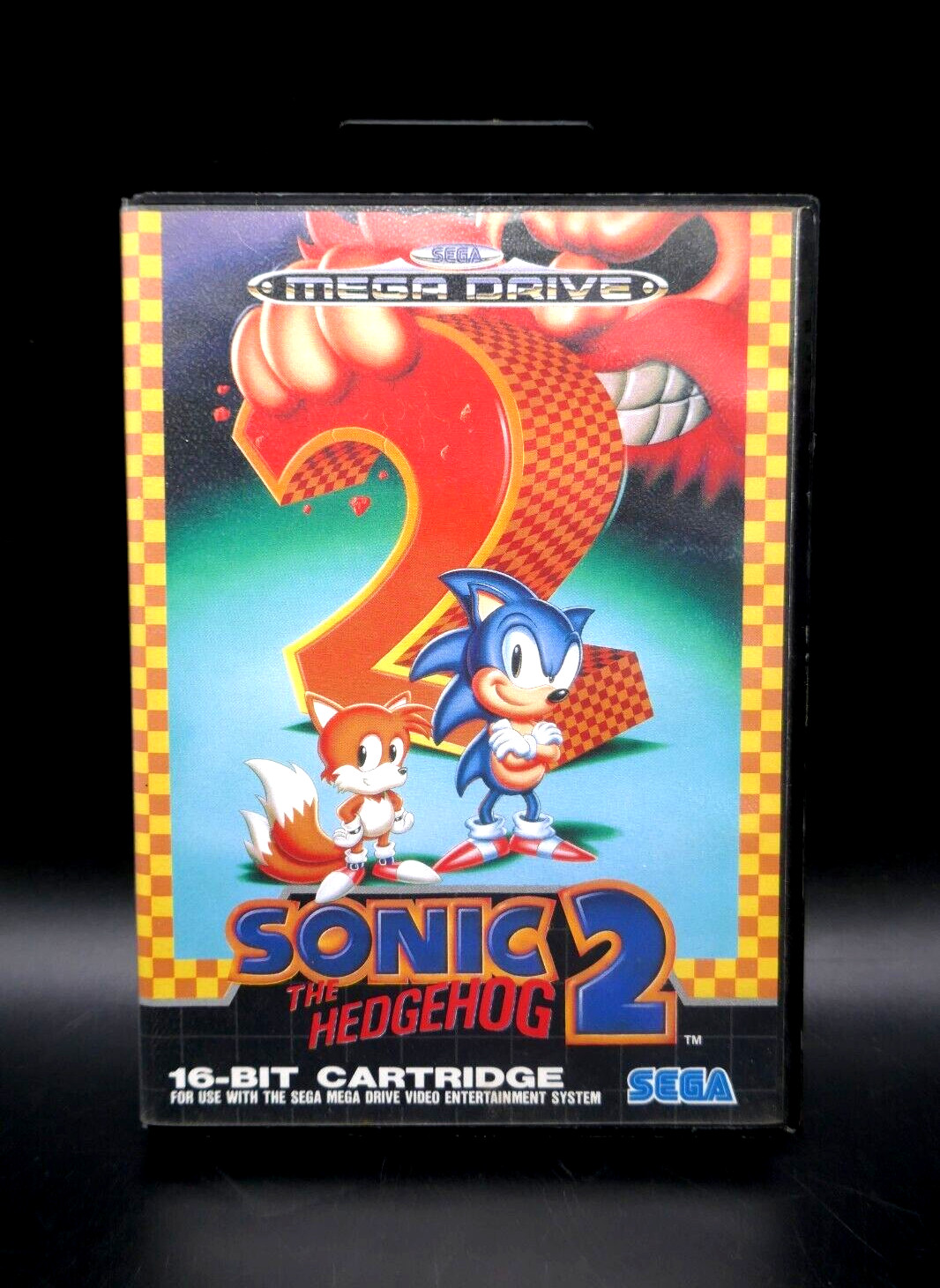 Sonic the Hedgehog 2 (Mega Drive / Genesis, 1992) Complete, Tested & Working