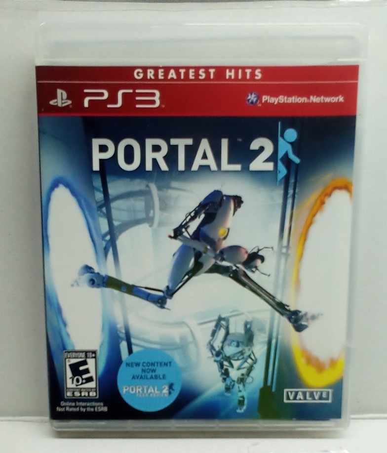 Portal 2 (PlayStation 3, 2011) Complete Tested Working – Free Ship