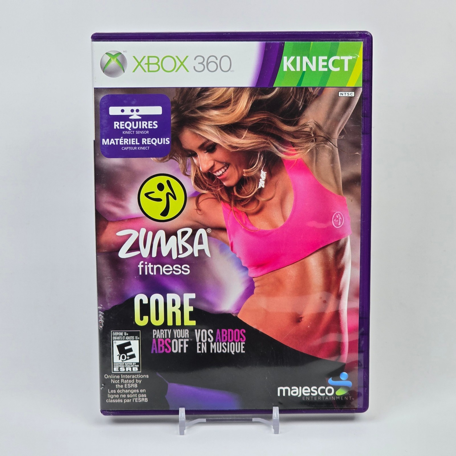 Zumba Fitness: Core (Xbox 360) CIB COMPLETE & TESTED
