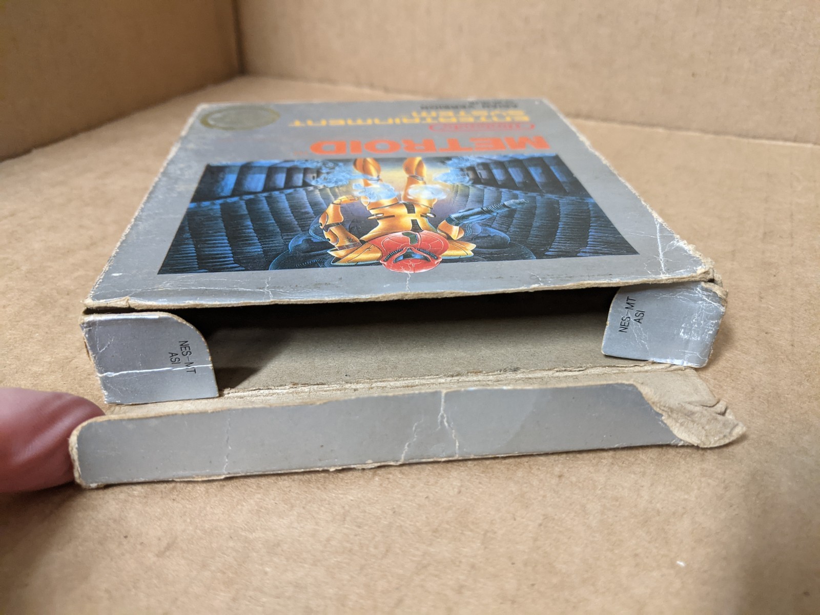 Asian Version Metroid for Nintendo NES ASI