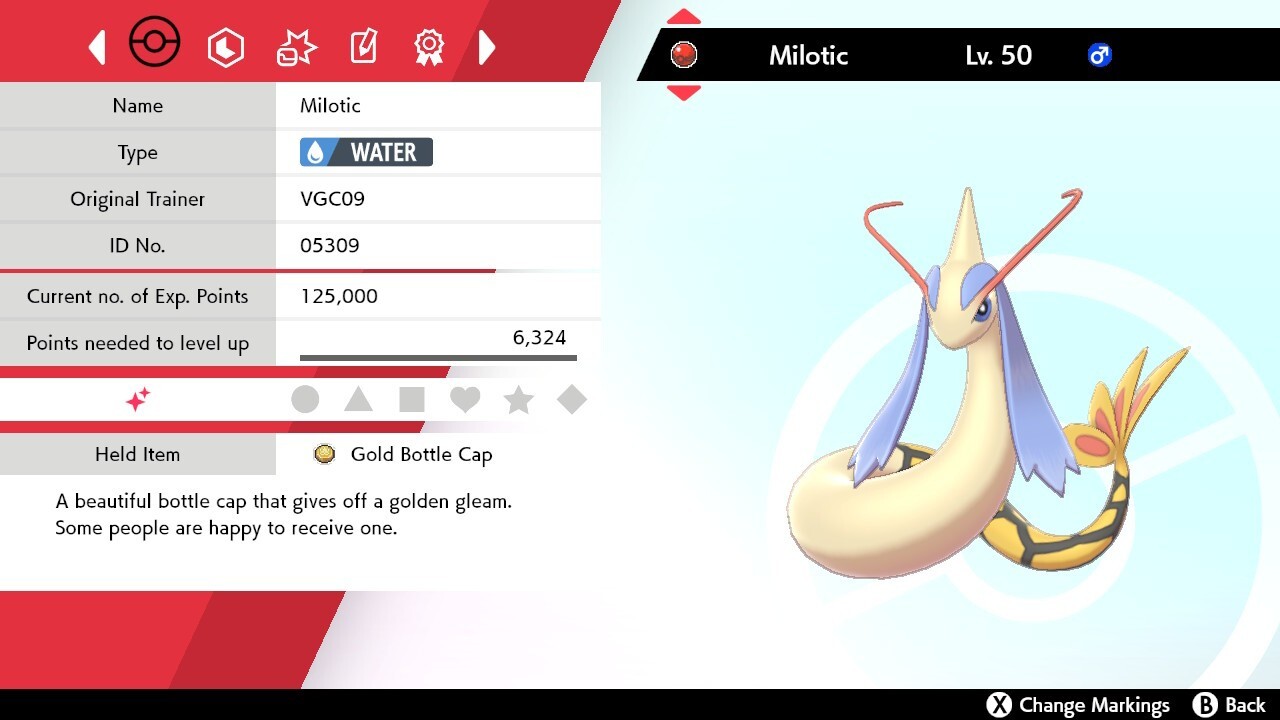 🌟2009 Shiny Milotic Event Untouched | Pokemon Sword & Shield🌟
