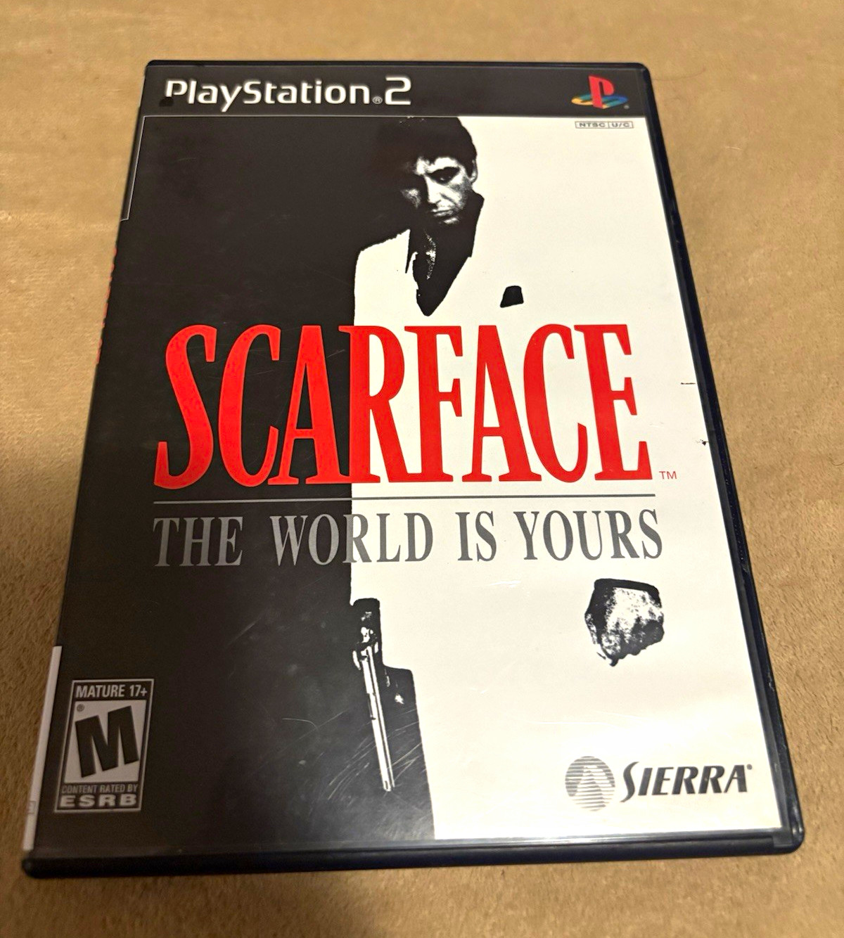 Sierra Scarface The World Is Yours PS2 2006 Action-Adventure M NTSC-U/C Manual