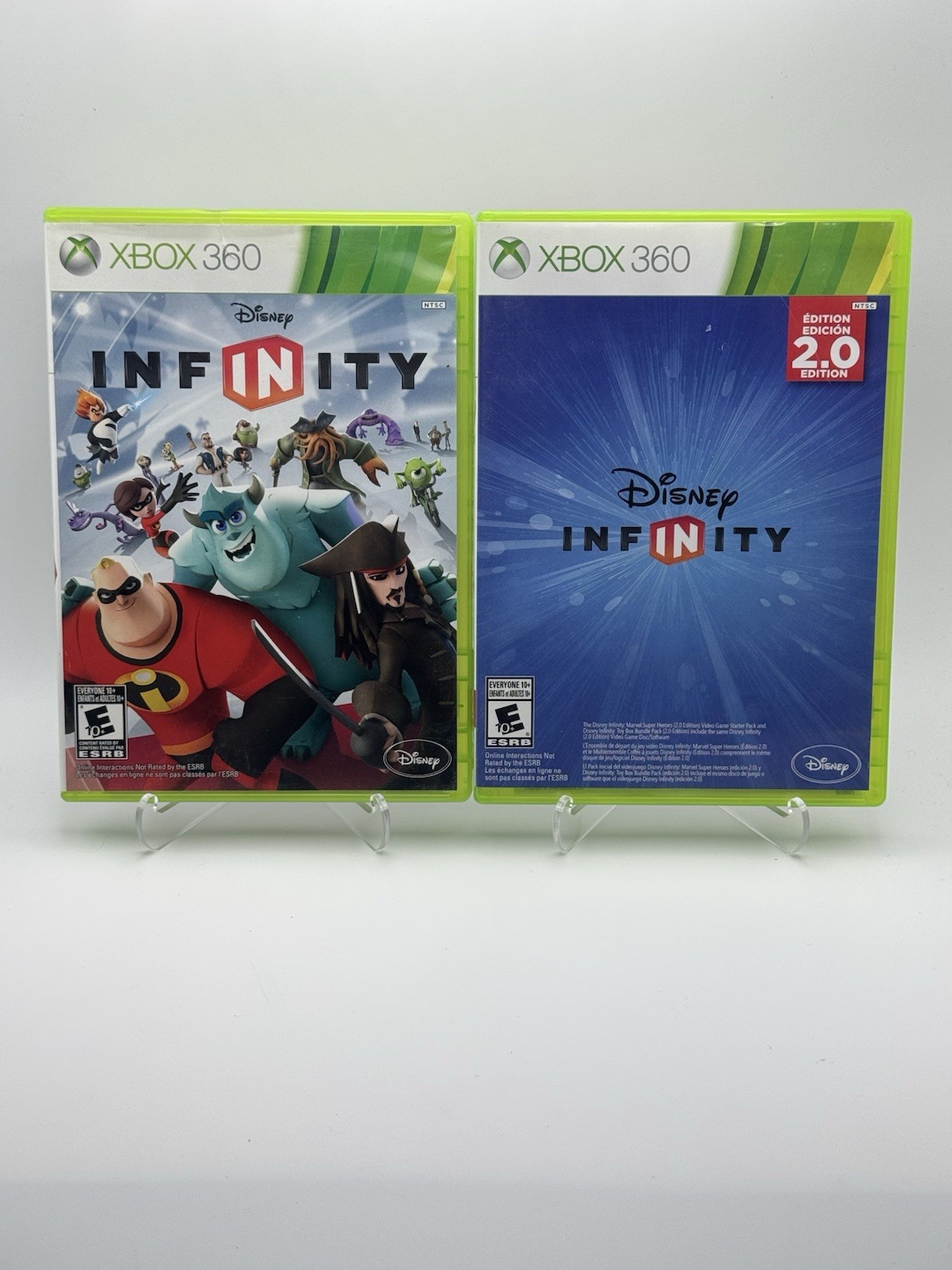 Disney Infinity and Disney Infinity 2.0 Bundle for Xbox 360 ~ Tested and Working