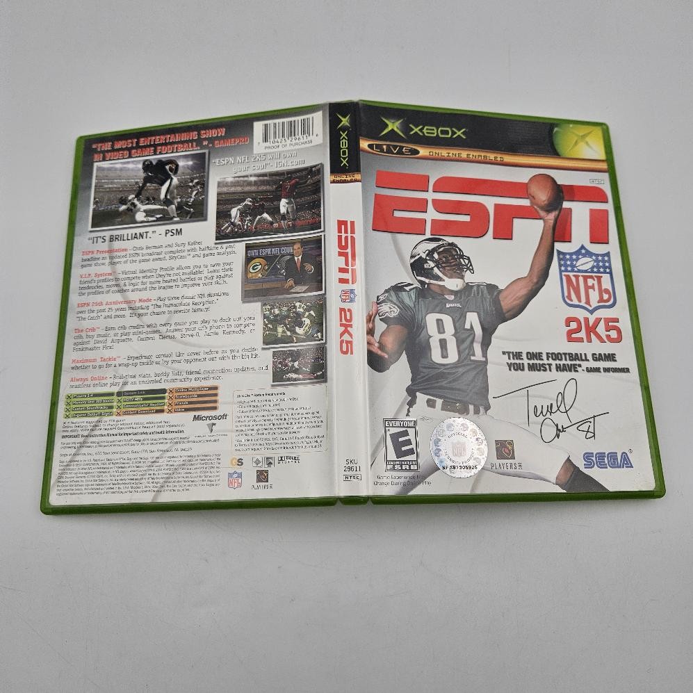 ESPN NFL 2K5 (Microsoft Xbox, 2004)