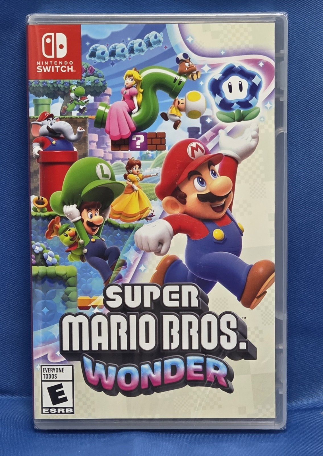 New Super Mario Bros. Wonder – Nintendo Switch – Factory Sealed Free Shipping
