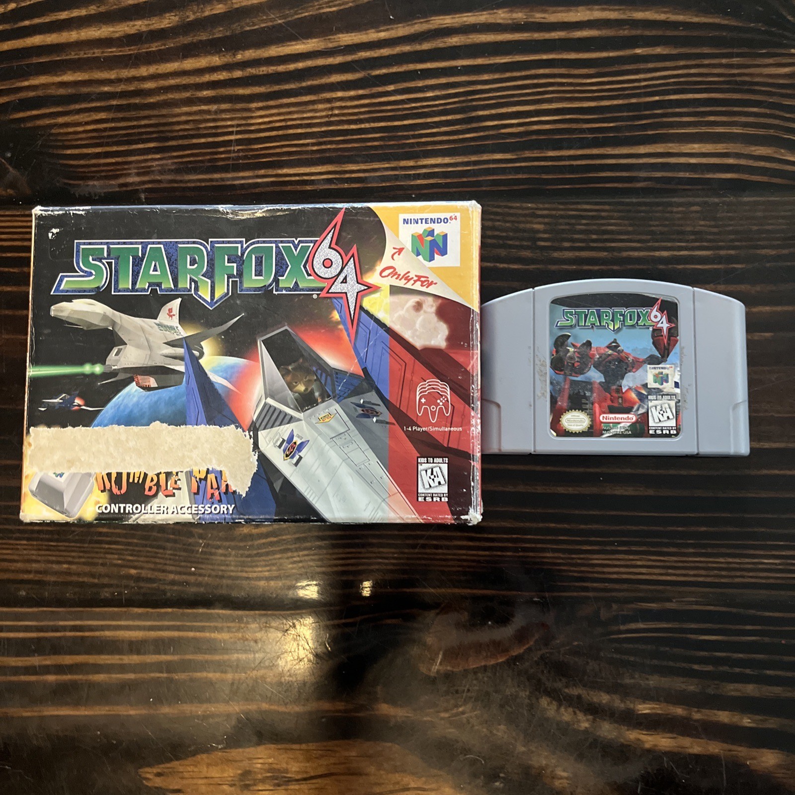 Star Fox 64 With Box (Nintendo 64, 1997)
