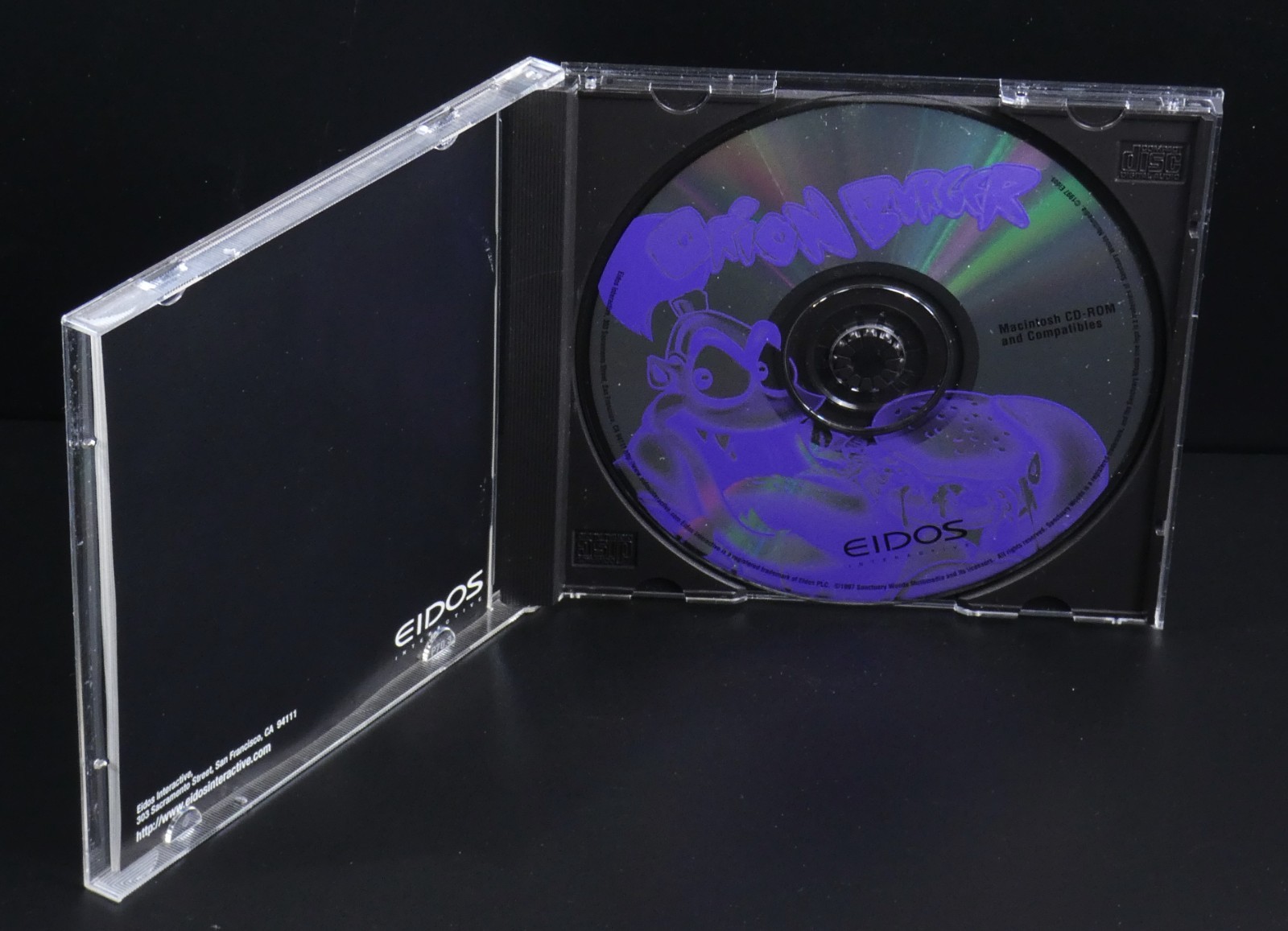 ORION BURGER Mac Version Game in Box