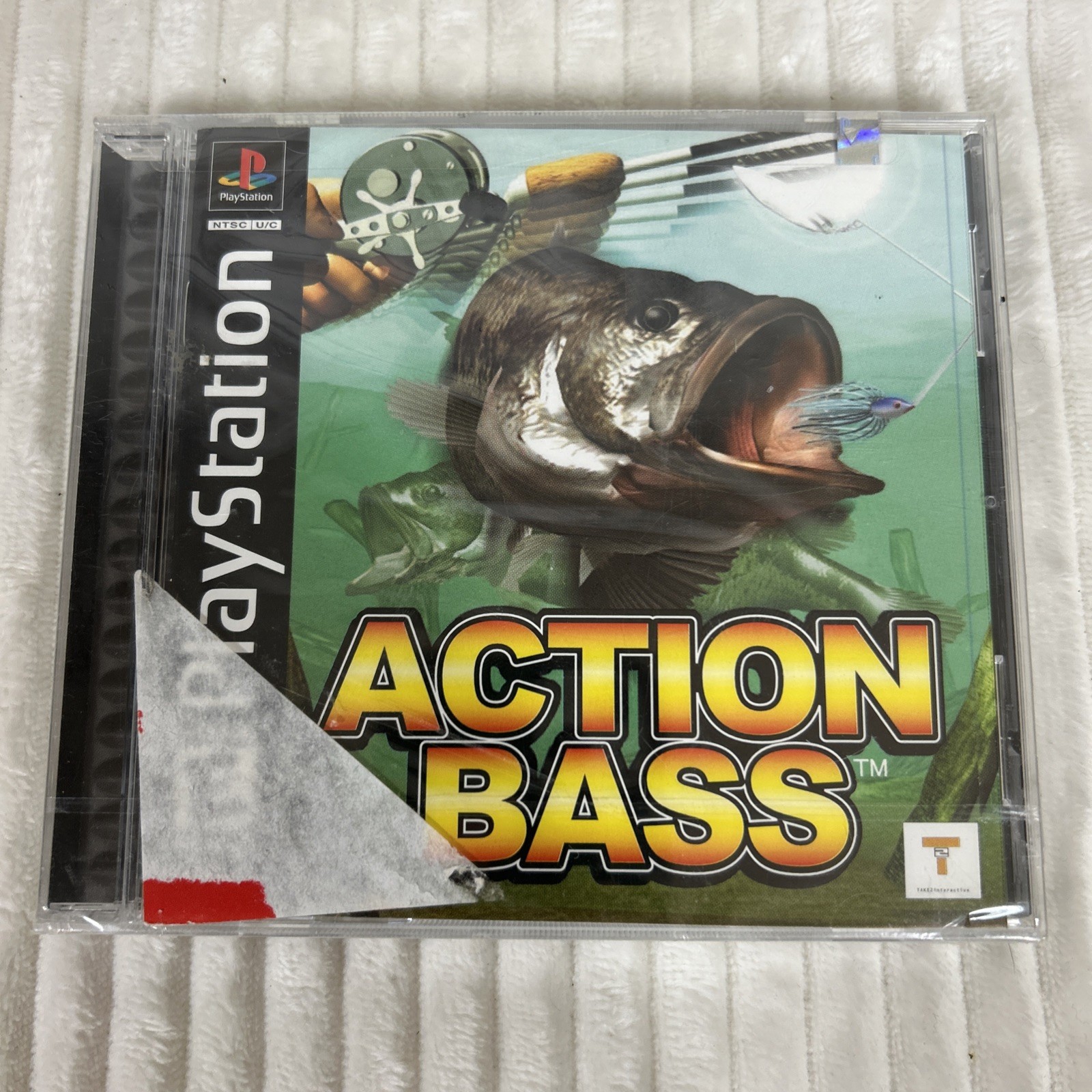 Action Bass Fishing Sony Playstation 1 PS1 Sealed
