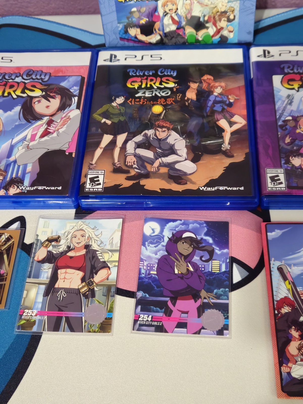 River City Girls PS5 – 3 Games – Collectible box – Cards – Sealed Soundtrack