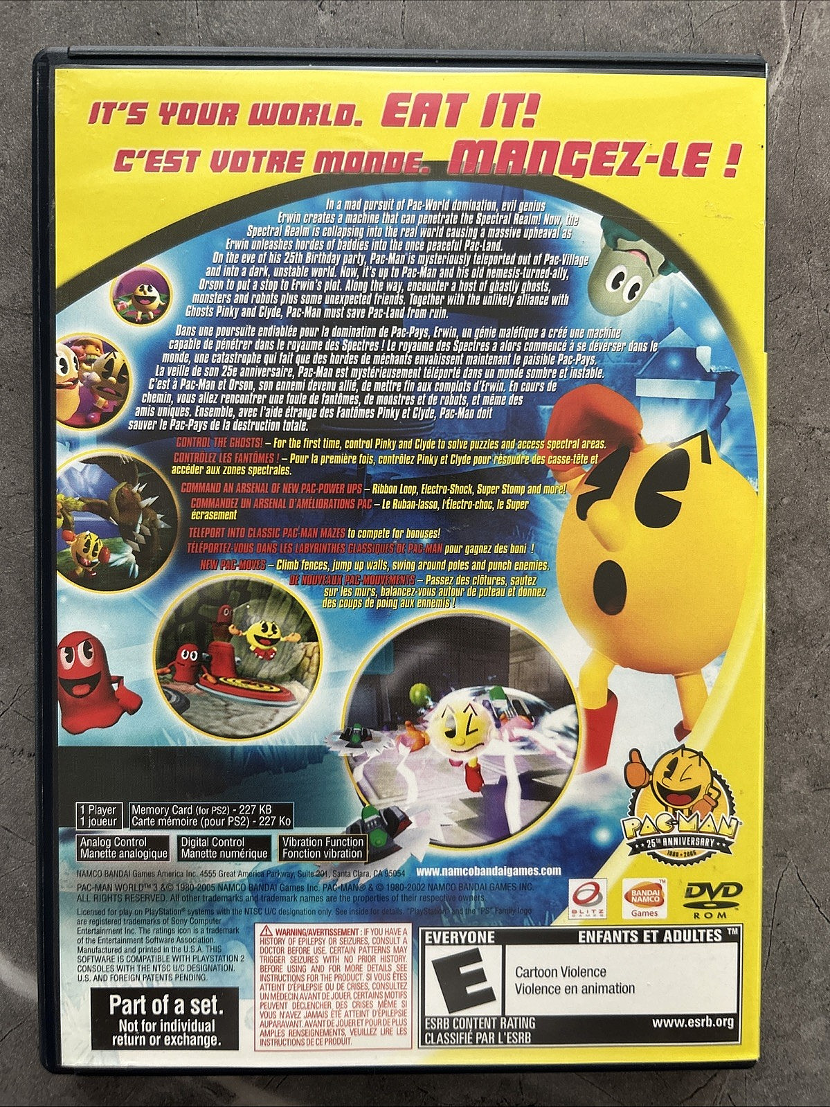 Pac-Man World 3 | CIB Complete | Sony PlayStation 2 | Fast shipping!