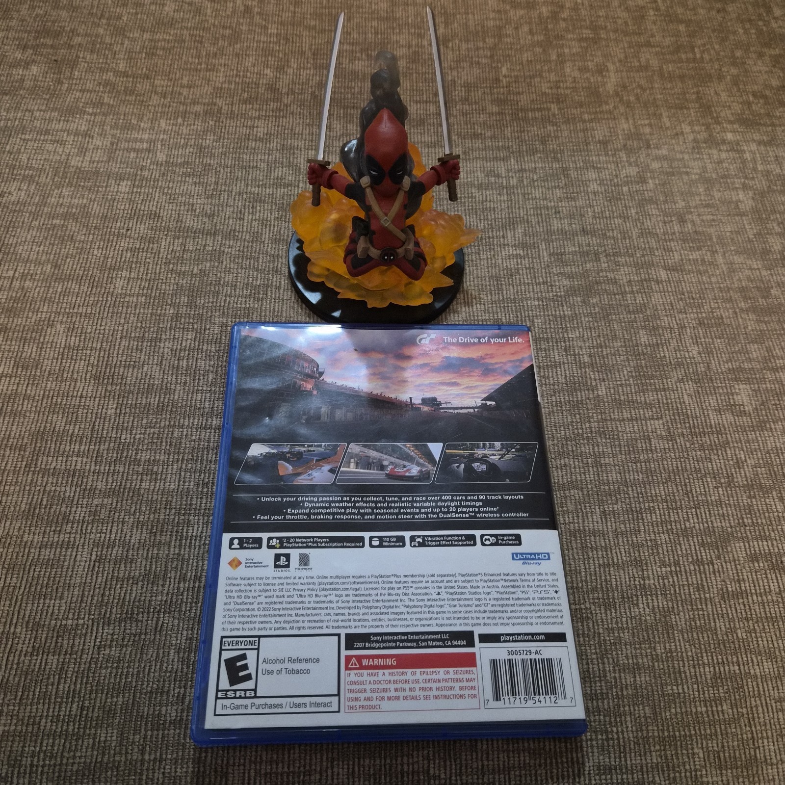 Gran Turismo 7 Standard Edition (Sony PlayStation 5 2022) DISC AND CASE