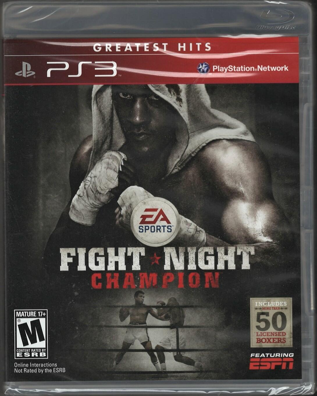 Fight Night Champion PS3 (Brand New Factory Sealed US Version) Playstation 3