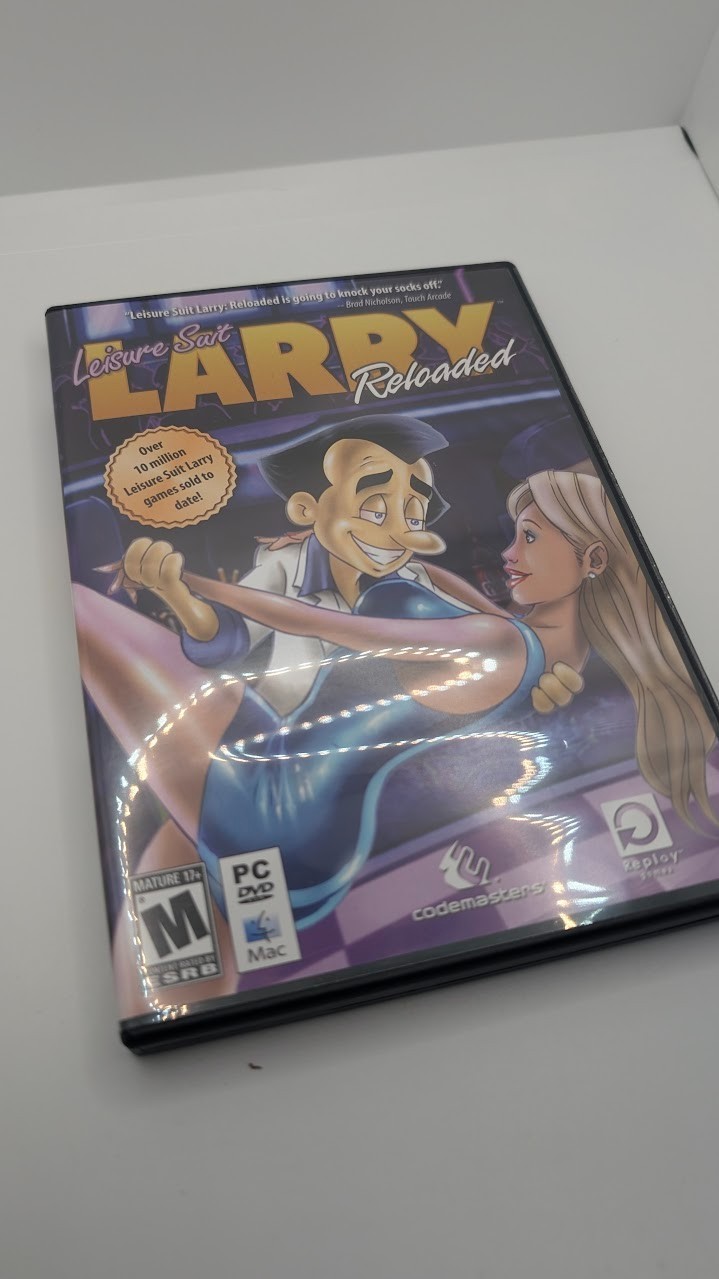 Leisure Suit Larry Reloaded (PC/MAC DVD) RARE US VERSION