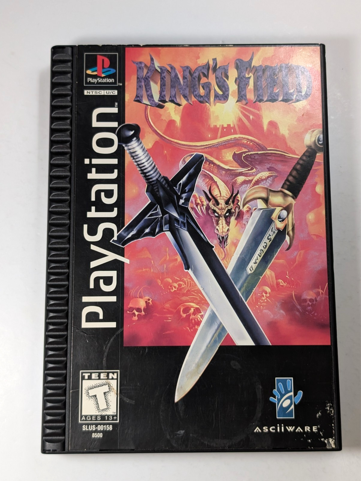 *no manual* King’s Field Sony Playstation PS1 with case authentic