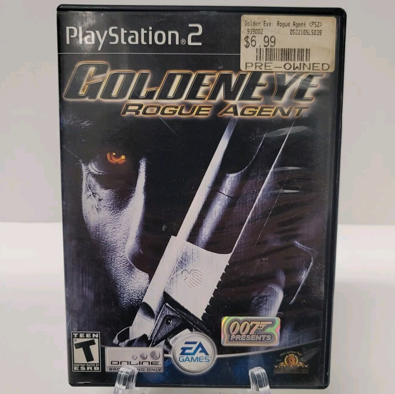 GoldenEye Rogue Agent (PS2 Sony PlayStation 2) Vintage FPS Multiplayer CIB Works