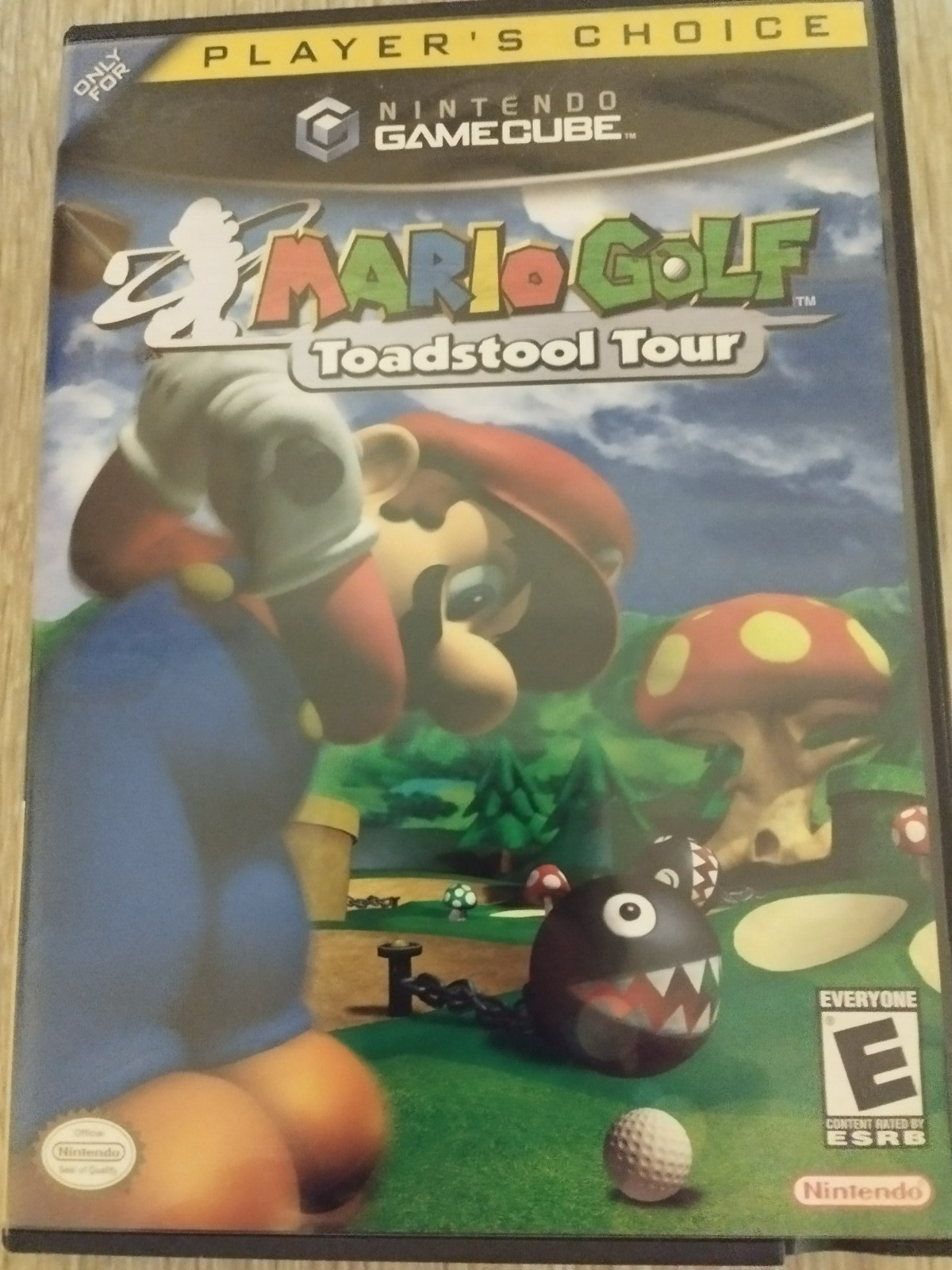 Mario Golf: Toadstool Tour (Nintendo GameCube 2003) Complete W/ Manual CIB