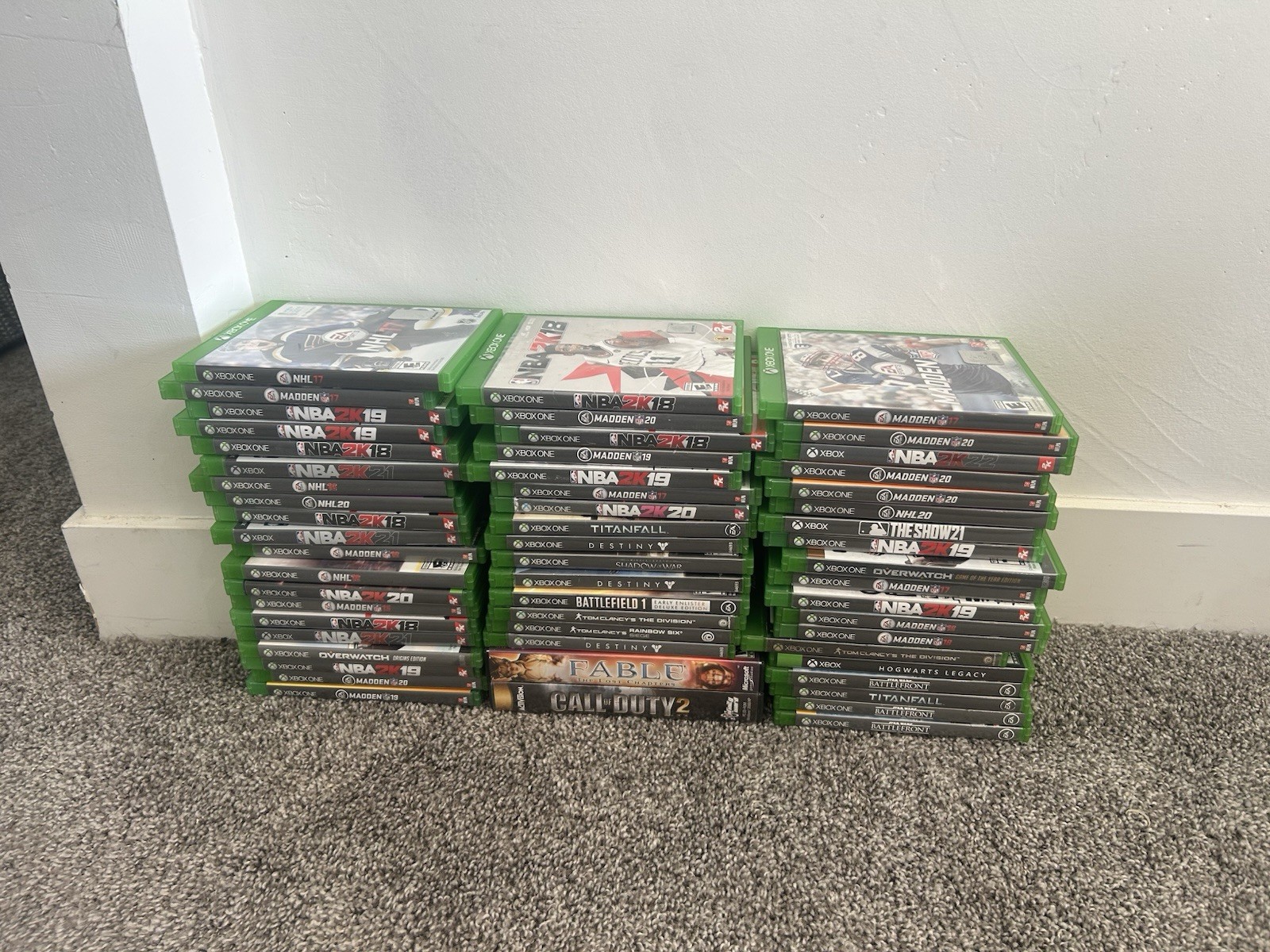 Lot Of 54 Misc Xbox Games + 2 PC Games