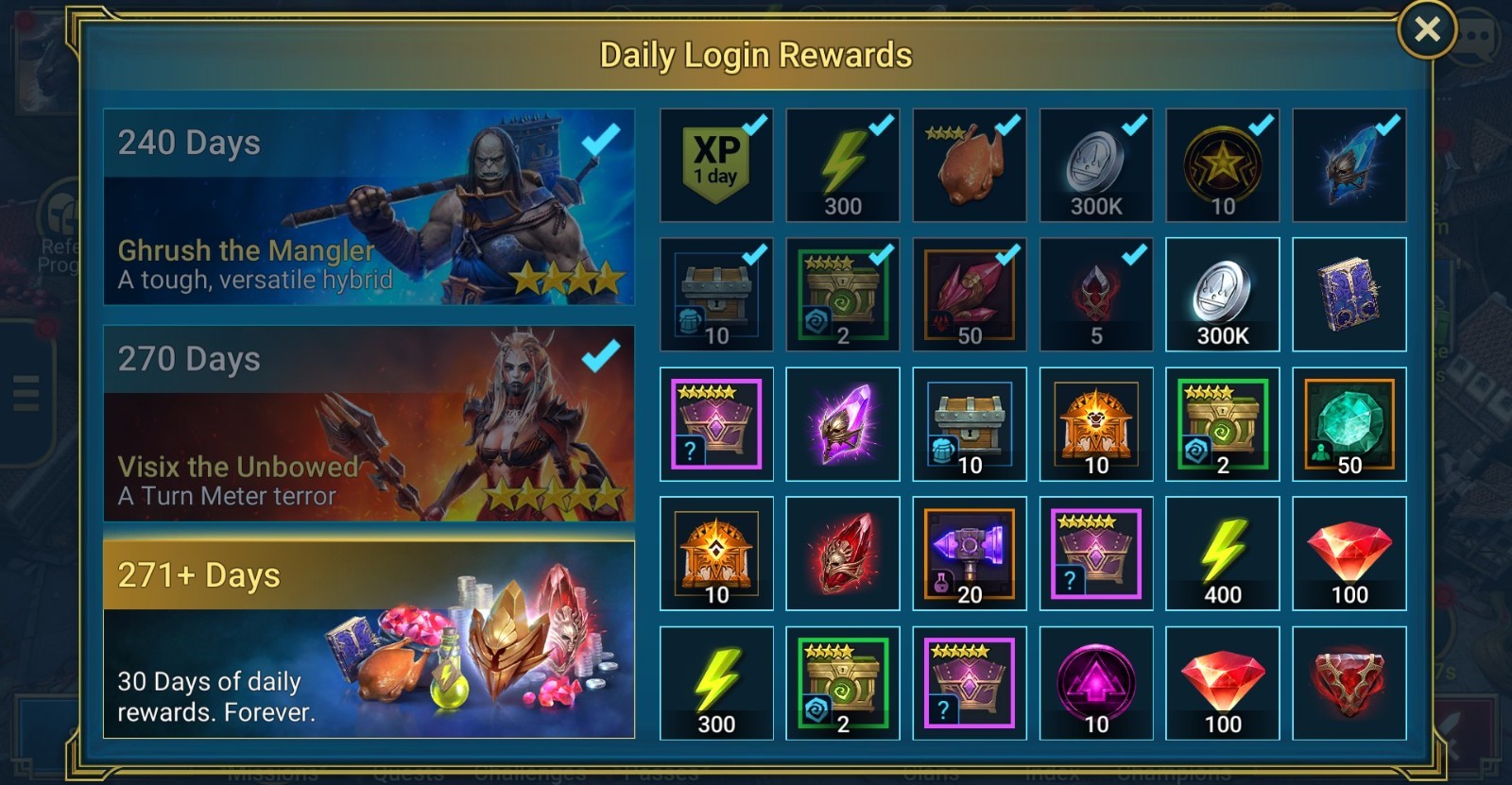 Raid Shadow Legends | Starter Mythical – Siegfrund : 91k energy / 27 Legendary