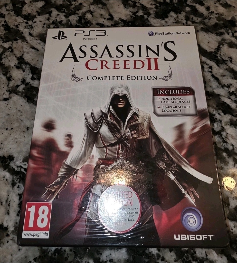 Assassins Creed 2 Complete Edition Limited Edition Sealed RARE. Please Read