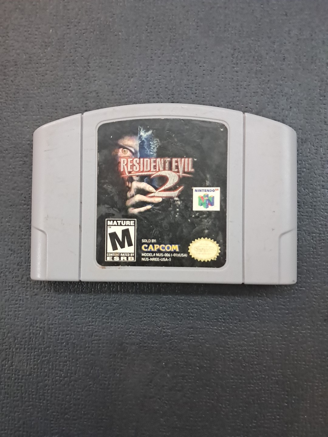 Resident Evil 2 – Nintendo 64 (N64) Cartridge Only Tested